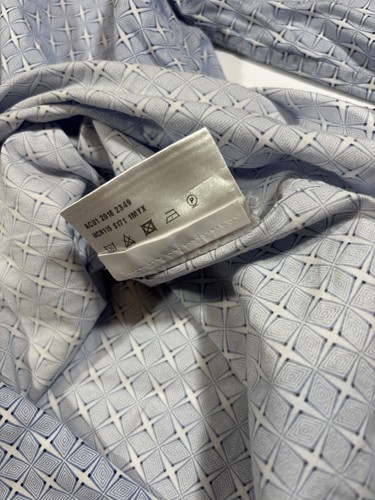 Prada Ligth Blue Button Up Shirt Size Medium - Picture 6 of 7
