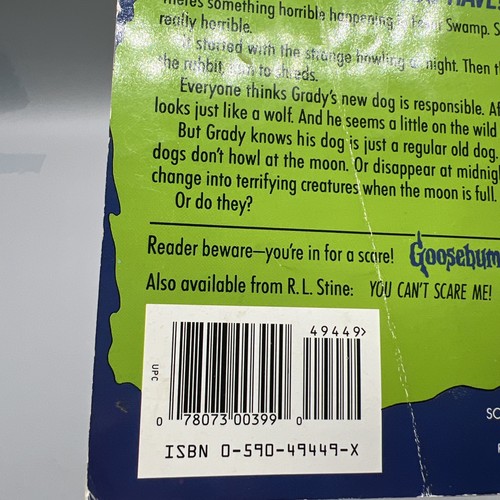 Goosebumps The Werewolf of Fever Swamp R.L. Stine Paperback First Edition #14 - Picture 13 of 17