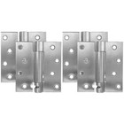 4 PCs Automatische selbstschließende Türscharniere Garagentorhäfen Türen näher