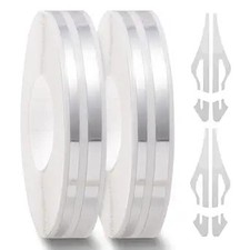 Car Pinstripe Tape, Pinstriping Automotive Tape, Vinyl Thi Color: chrome color