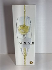 VINTURI WHITE WINE ESSENTIAL AERATOR W Travel Pouch and No-Drip Stand New In Box