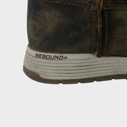 Rocky RKW0400 Rebound SAFETY Steel TOE Slip On Leather Work Boots Men's 8.5 W - Picture 6 of 15