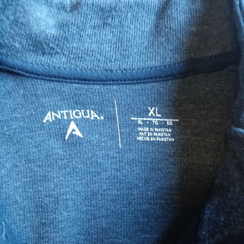 Antigua 1/4 Zip Performance Golf Weste Herren XL blau Chicago Bears 100 - Bild 5 von 9