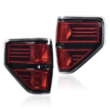 For 2009-2014 Ford F-150 Pickup Rear Tail Lights Brake Lamps Left  Right