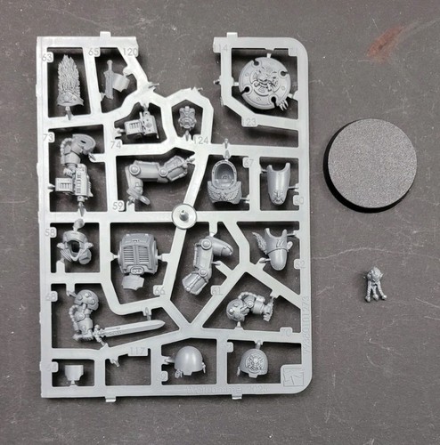 Wolf Guard Terminator Power mit Schwert Bolter Sturmschild Space Wolves 40K Marines - Bild 2 von 2