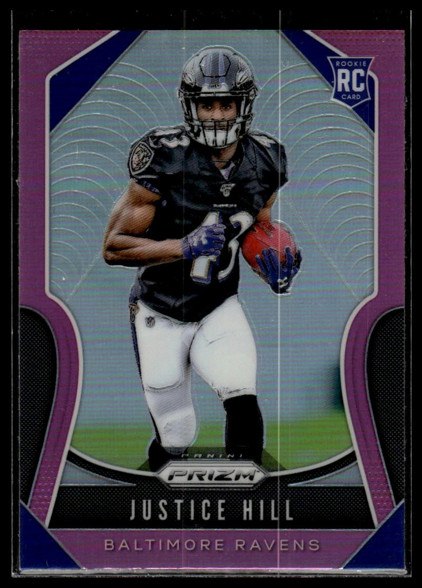 Justice Hill Panini Prizm #328 Pink