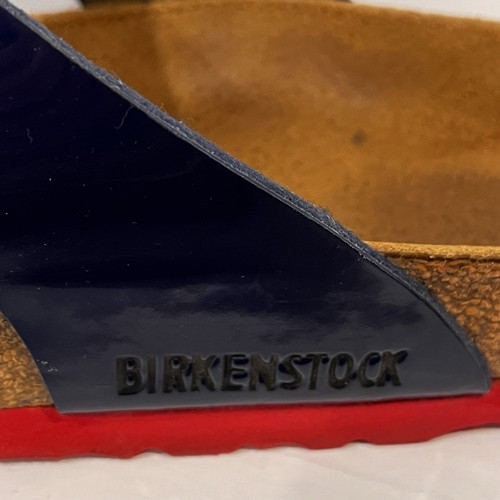 Birkenstock Gizeh Navy Blue Women's Sandals Size 38, 7.5-8 Germany - Picture 7 of 12