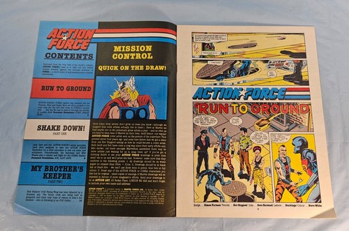 Marvel 21st March 87 #3 GI Joe Action Force Magazine - Picture 2 of 5