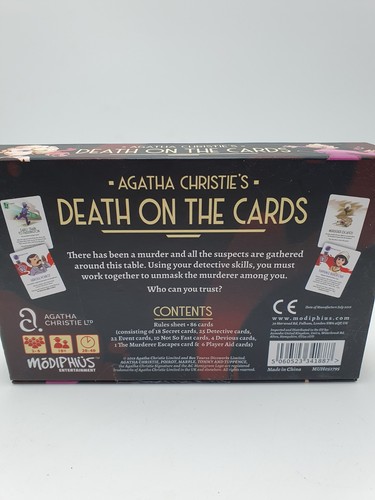 Agatha Christie's Death ON THE CARDS - Picture 2 of 3