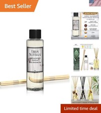 Long-Lasting Sandalwood Vanilla Reed Diffuser Refill - 4 oz Fragrance