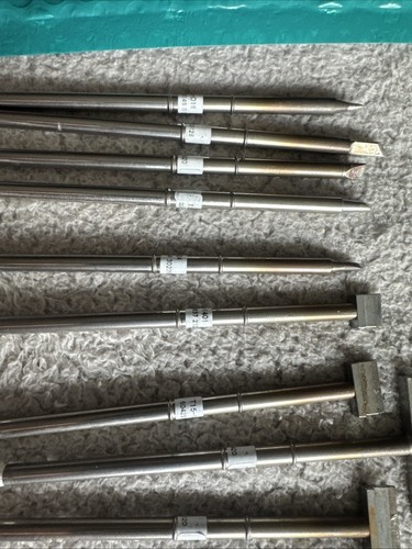 Lot of 10 Hakko T15 Soldering Tips Conical K D16 BC3 D52 1402 1406 1403 1202 D24 - Picture 3 of 6