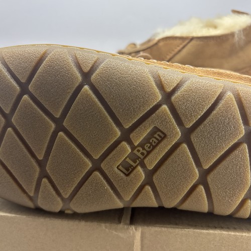 L.L.Bean Men's Wicked Good Lodge Chukka Shearling Slippers Lace-Up Boots Sz 11M - Bild 11 von 13