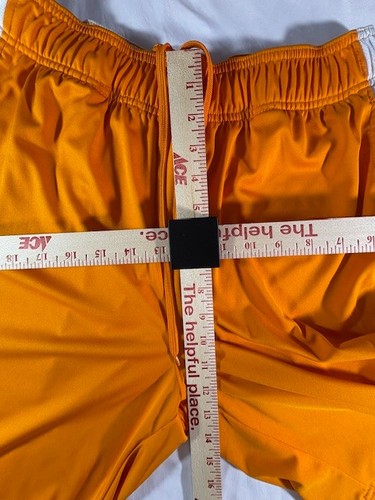 Pantalones Cortos para Hombre Tennessee Volunteers Adidas Climalite Grandes Naranja/Blanco Lateral - Imagen 6 de 9