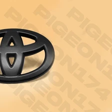 Blackout Emblem Overlay Steering Wheel For Camry Tacoma Highlander Accessories