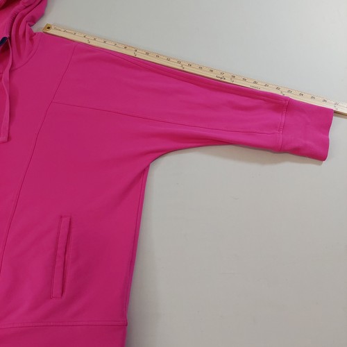 Lauren Active Ralph Lauren Pink Hoodie Full Zip Dolman Sleeve Size XXXL - Picture 11 of 17