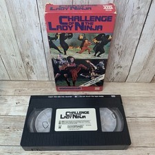 "Challenge Of The Lady Ninja" (VHS, 1987) Sleeze Women Exploitation Martial Arts