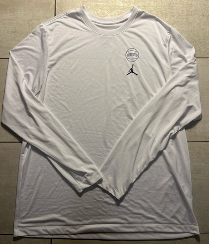 NBA Charlotte Hornets Jordan Player Issued Practice Shirt White Size XL - Picture 1 of 4