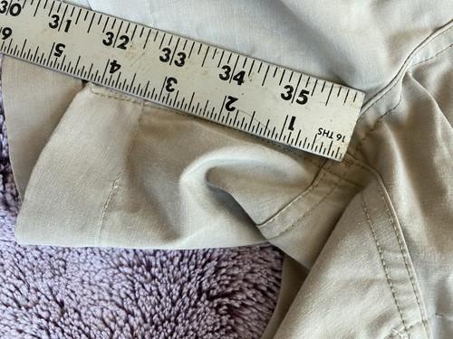 Faherty All Day Shorts Womens Khaki Size 32 Waist Stretch Comfort 4” Inseam - Picture 3 of 8