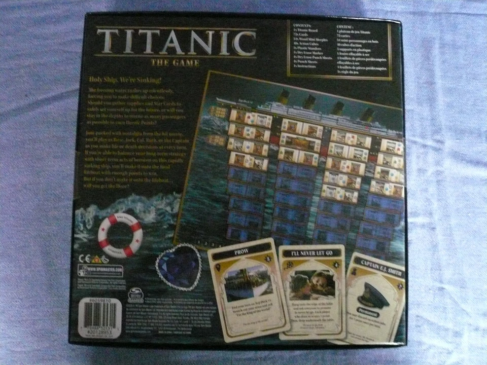 TITANIC The  Game.  By Spin Master Games. 2020. - Image 2 of 2