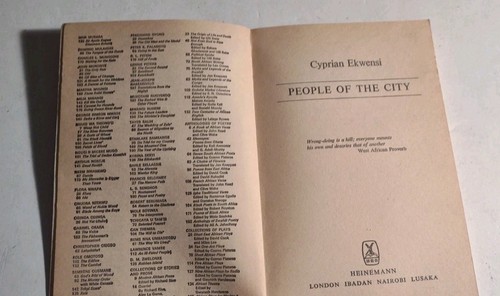 People of the City (Cyprian Ekwensi  1965) A Novel by the Outstanding Chronicler - Bild 3 von 8