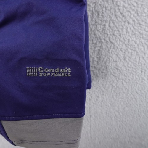 Mountain Hardwear Conduit Softshell Jacket Mens Small Blue Full Zip Outdoors - Picture 8 of 9