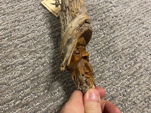 Vintage Original Knotenkopf Ponderosa Kiefer Schnitzerei von The Hutchison's 9"x 4"x 3,5" - Bild 9 von 11