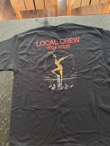 Dave Matthews Band 2024 Local Crew *selten* XL T-Shirt doppelseitig Konzert Tour 