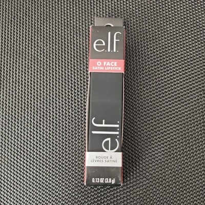 e.l.f. O FACE Satin Lipstick Richly Pigmented Nourishing 81781 Standing Ovation