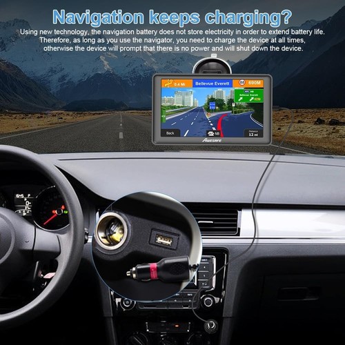 Garmin Car Truck GPS Navigation 7 Inch Touch Screen 2023 Maps Spoken Direction - Picture 3 of 12