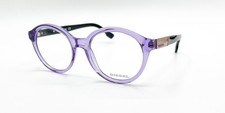 NEW DIESEL DL5091 081 BLACK CLEAR PURPLE COPPER AUTHENTIC EYEGLASSES 51-19