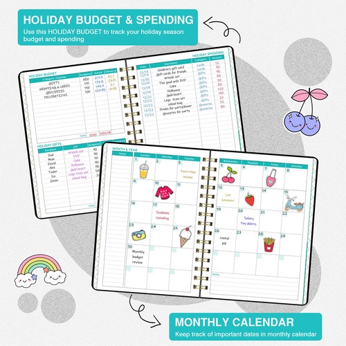 Budget Planner - Budget Book with Bill Organizer and Expense Tracker - Picture 6 of 7