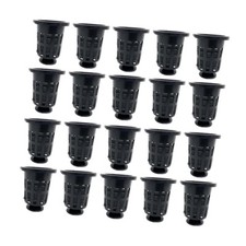 20 Pieces Hydroponic Planting Mesh Net Pots Compact Garden Slotted Mesh Net 0.49 per sponge