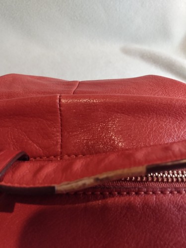 COACH Madison Isabelle Crossbody Purse Burnt Orange Leather Shoulder w/Dust Bag - Picture 23 of 23