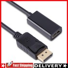 Displayport-Male to HDMI-Female Converter 1.8m High Performance Supports 4K