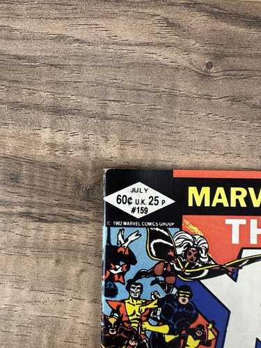 The Uncanny X-Men #159 Sehr guter Erhaltungszustand 1982 Marvel Comics - Bild 2 von 12
