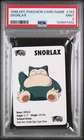 1998 KFC POKEMON CARD GAME #143 SNORLAX PSA 9