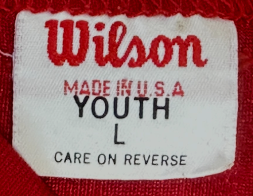 San Francisco 49ers #8 Steve Young Football Jersey Youth SZ: L (14-16) Red -Used - Picture 9 of 12