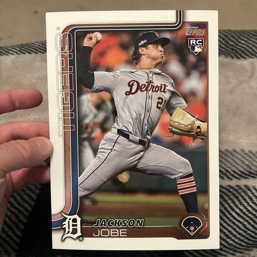 2025 Topps Series 2 Super Box Oversized Card Jackson Jobe #OTB2-19 RC - Bild 3 von 5