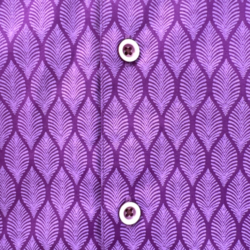 Robert Graham Herren Large Classic Fit lila Becker Herren gesticktes Logo Hemd - Bild 16 von 21