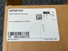 Siemens SSD 500-034170 Fire Alarm System Status Display (NEW IN BOX)