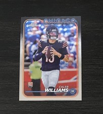 2024 Topps Chrome Football Caleb Williams RC Chicago Bears Base Rookie #202 Read