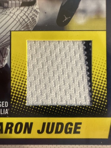2025 Topps Series 1 Aaron 5th Judge Anniversary 1990 Baseball Game Used Yankees - Bild 3 von 13