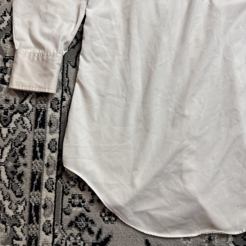 Sears Western Wear Vintage Embroidered Thick Pearl Snap Button Shirt L 16.5 - Picture 15 of 16