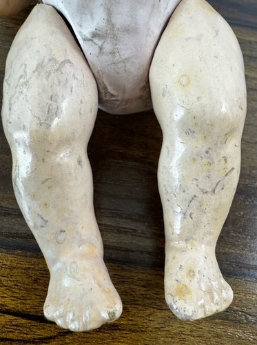 Antique Heubach Koppelsdorf 300 17/0 Doll 7 IN German Bisque Doll Sleep Eyes - Picture 11 of 13
