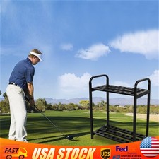 27 Holes Steel Golf Club Holder Display Stand Organizer Golf Club Storage Rack