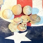 Dug Civil War 💥 🇺🇸 💣 Marbles And Button Backs PH LA