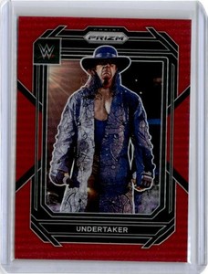 2023 Panini Prizm WWE #172 Undertaker Red Prizm /299