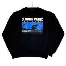 New Sweatshirt Linkin Park Meteora Band Rock Sweatshirt Black L