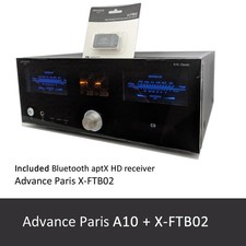 Advance Paris A10 CLASSIC amplifier + X-FTB02 Bluetooth receiver - NEW !!!