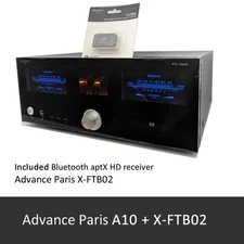Advance Paris A10 Classic amplifier + X-FTB02 Bluetooth receiver - NEW!!!
